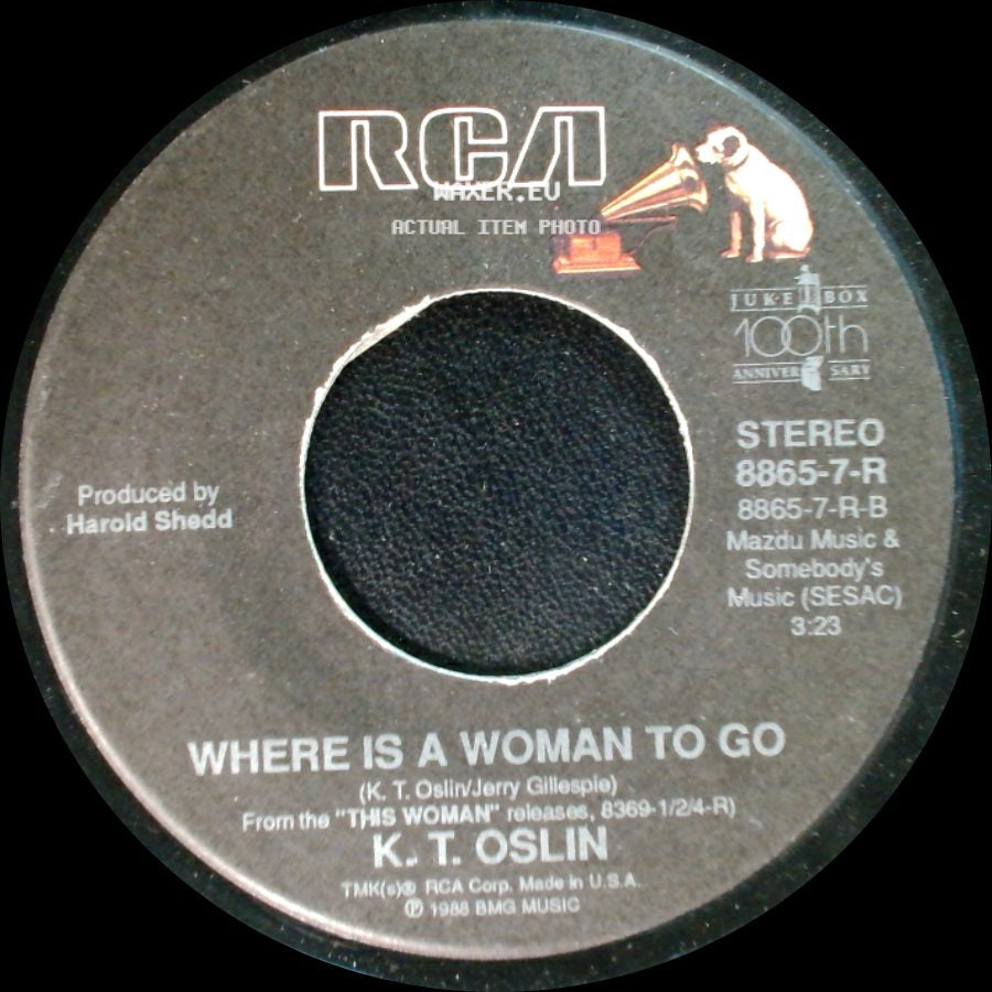 K. T. Oslin - Where Is A Woman To Go / Hey Bobby side A
