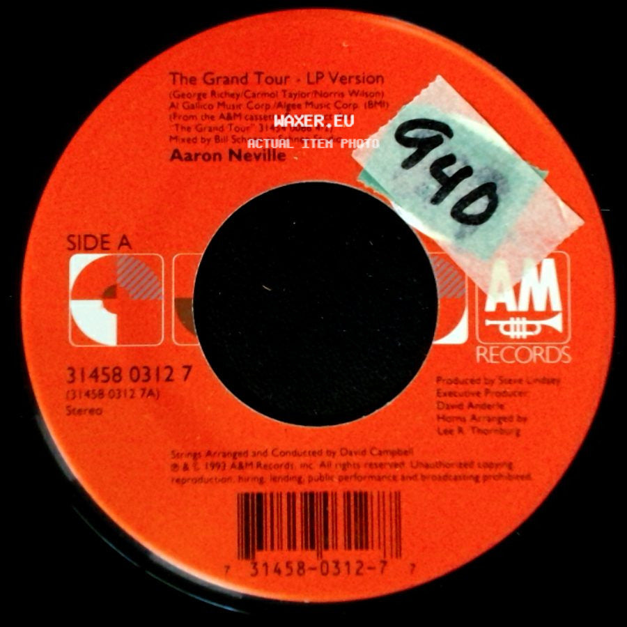 Aaron Neville - The Grand Tour - Lp Version / Don't Take Away My Heaven - Remix side A