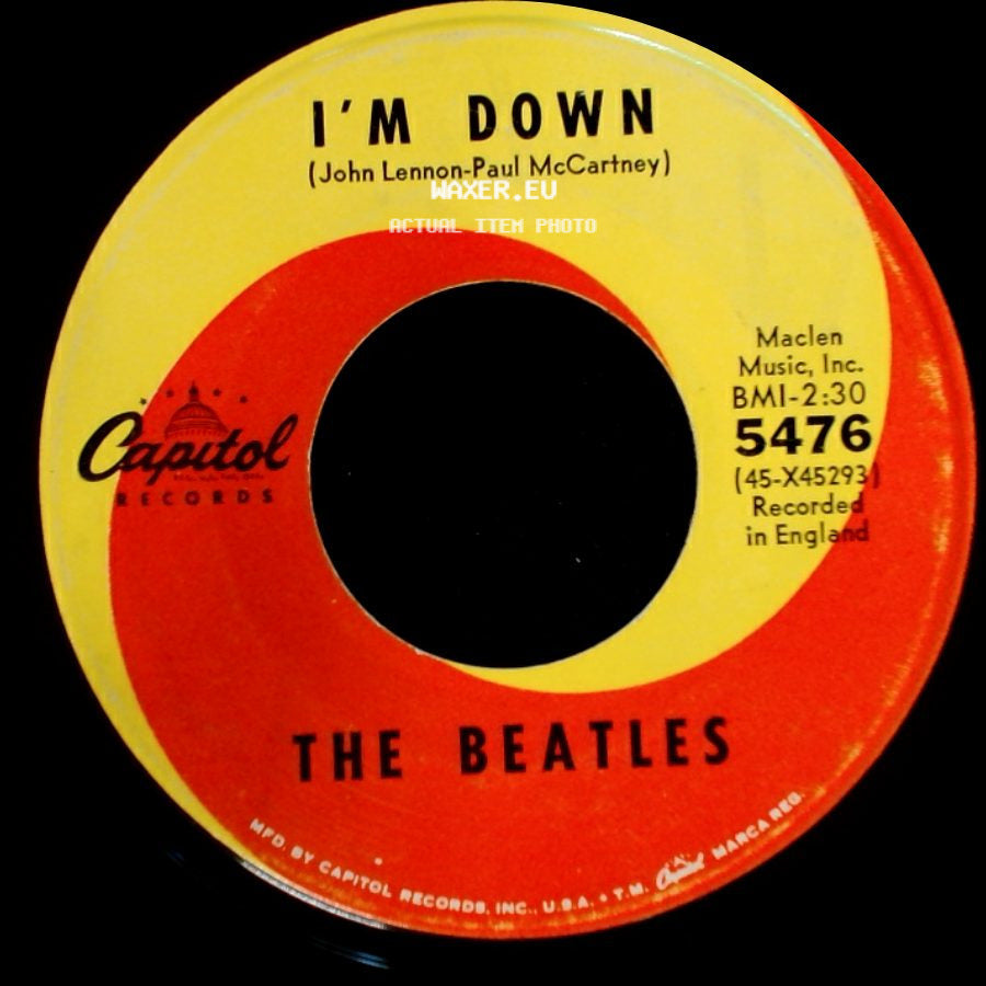 The Beatles - I'm Down / Help! side A