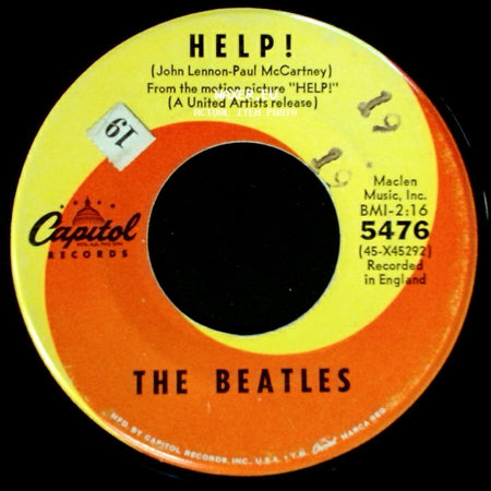 The Beatles - I'm Down / Help! side B