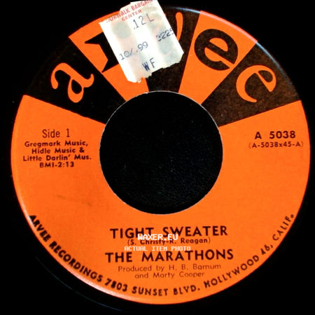 The Marathons - Tight Sweater / C. Percy Mercy Of Scotland Yard side A