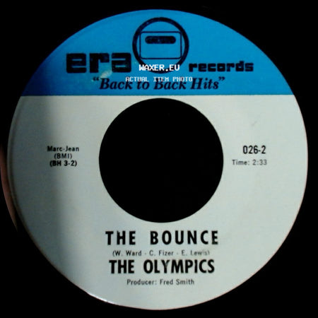 Jody Reynolds / The Olympics - Endless Sleep / The Bounce side B