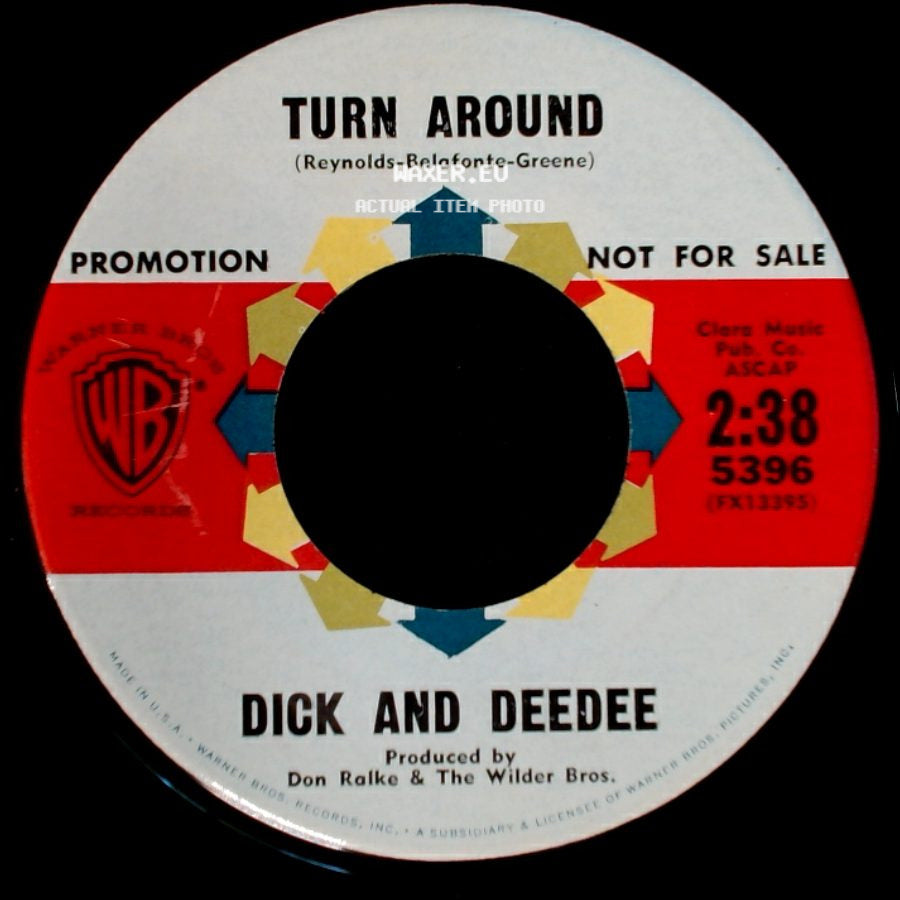 Dick And Deedee - Turn Around / Don't Leave Me side A