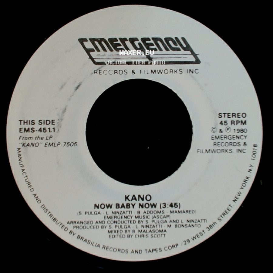 Kano - Now Baby Now / Super Extra Sexy Sign side A