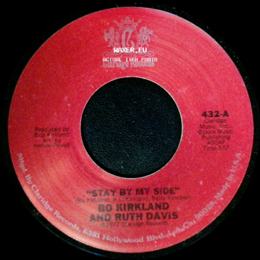 Bo Kirkland And Ruth Davis - That's A Bet / Stay By My Side side B
