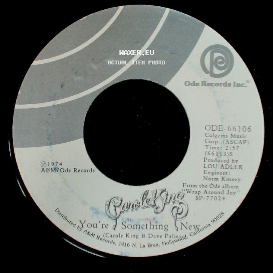 Carole King - Nightingale / You're Something New side B