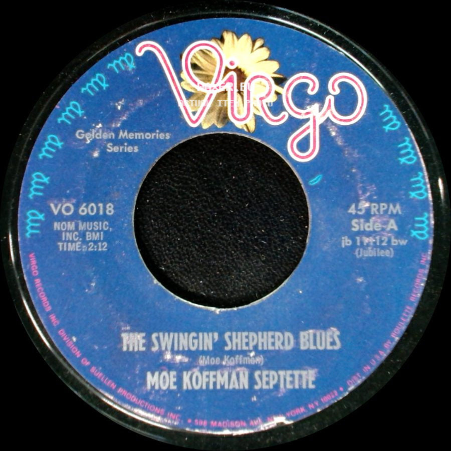 Moe Koffman Septette / Moe Koffman Quartette - The Swingin' Shepherd Blues / Hambourg Bound side A