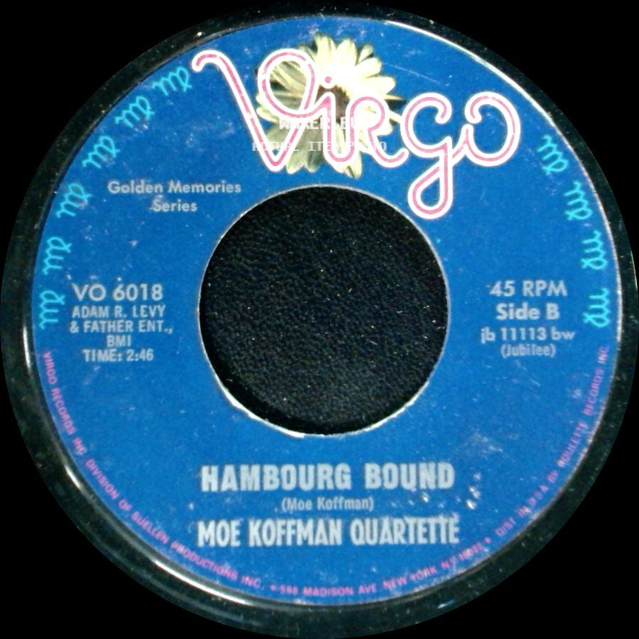 Moe Koffman Septette / Moe Koffman Quartette - The Swingin' Shepherd Blues / Hambourg Bound side B