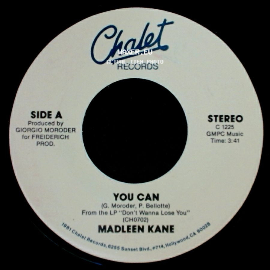 Madleen Kane - You Can / Mon Amour side A