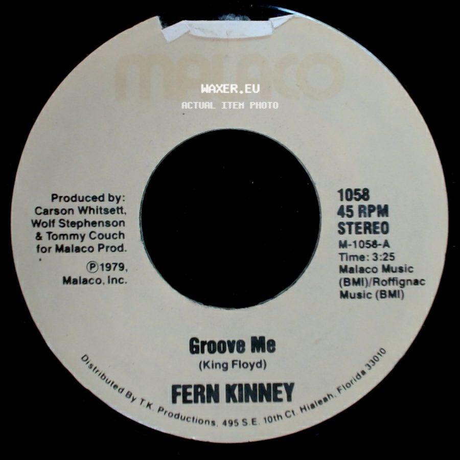 Fern Kinney - Groove Me / Let's Keep It Right There side A