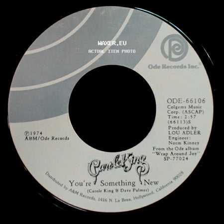 Carole King - You're Something New / Nightingale side A