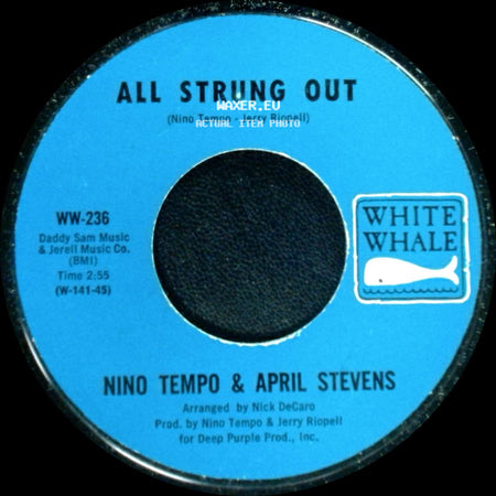 Nino Tempo & April Stevens - I Can't Go On Living Baby Without You / All Strung Out side B