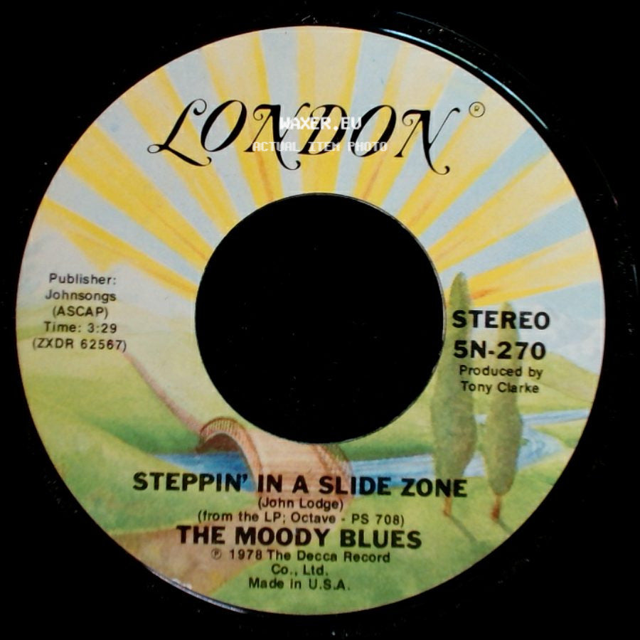 The Moody Blues - I'll Be Level With You / Steppin' In A Slide Zone side B