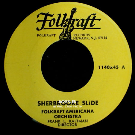 Folkraft Americana Orchestra - Cock O' The North / Sherbrooke Slide side B