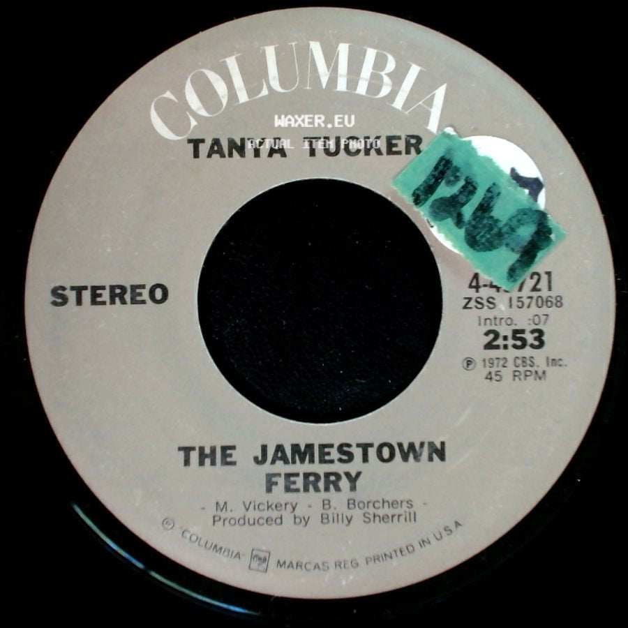 Tanya Tucker - The Jamestown Ferry / Love's The Answer side A