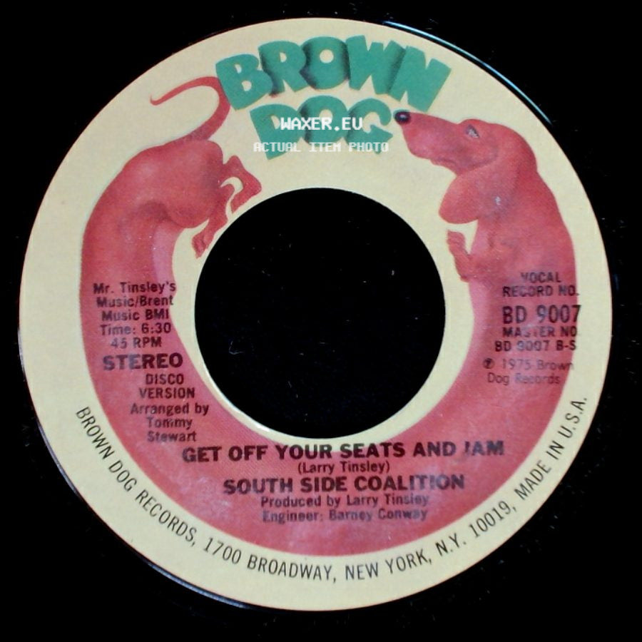 South Side Coalition - Get Off Your Seats And Jam / Get Off Your Seats And Jam side A