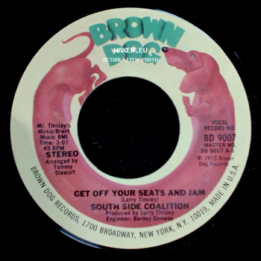 South Side Coalition - Get Off Your Seats And Jam / Get Off Your Seats And Jam side B