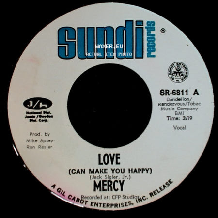 Mercy - Love (Can Make You Happy) / Fire Ball side A