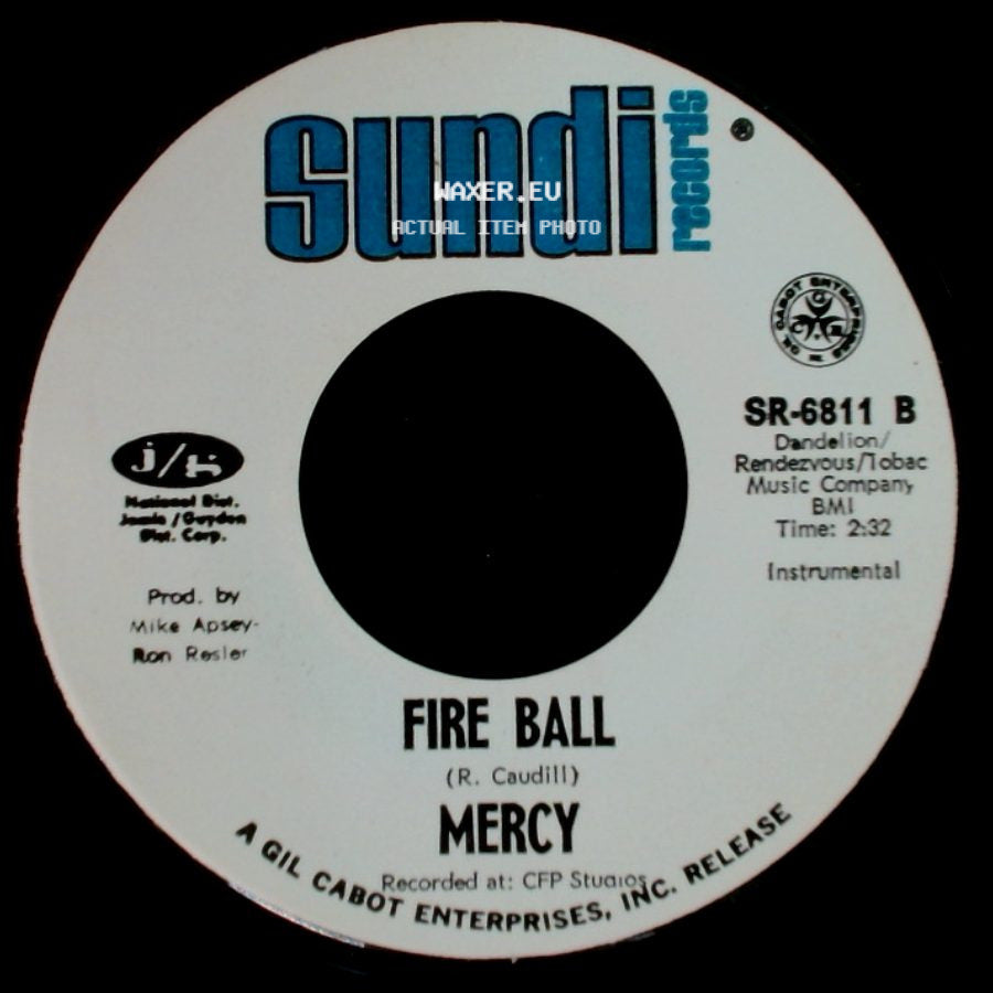 Mercy - Love (Can Make You Happy) / Fire Ball side B