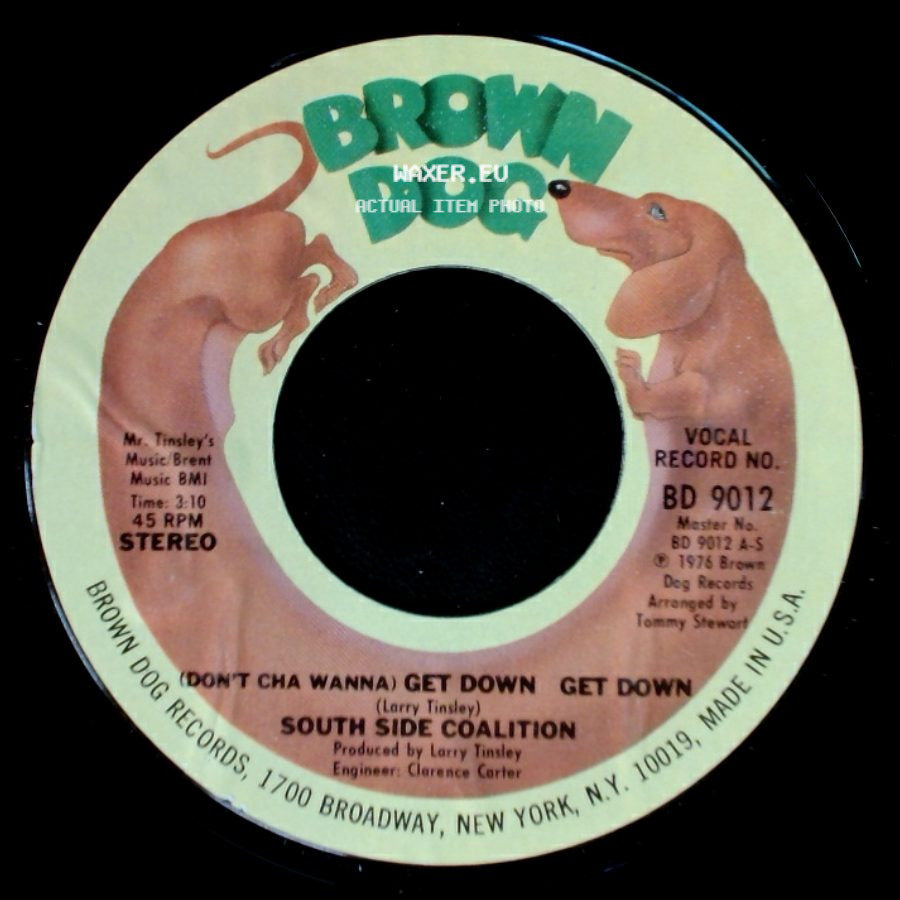 South Side Coalition - (Don't Cha Wanna) Get Down Get Down / The Power-Play side A