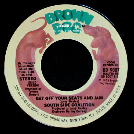 South Side Coalition - Get Off Your Seats And Jam / Get Off Your Seats And Jam side A