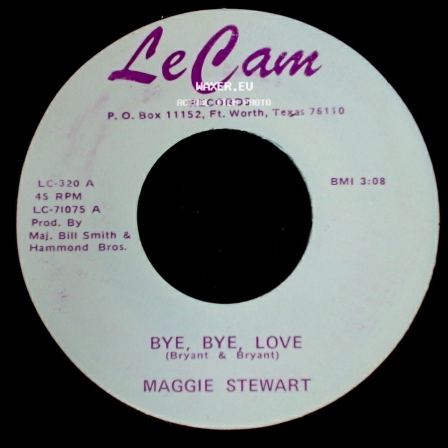 Maggie Stewart - Bye, Bye, Love / Black Velvet side A