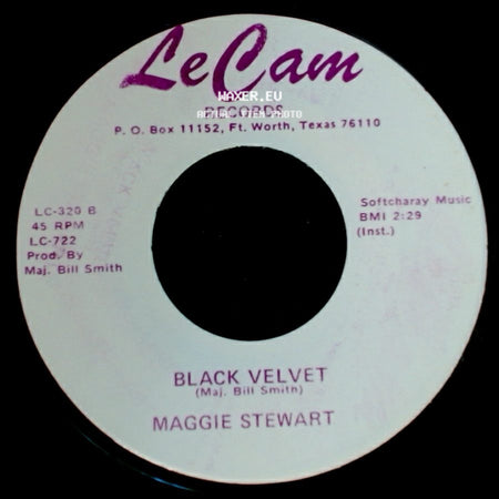 Maggie Stewart - Bye, Bye, Love / Black Velvet side B