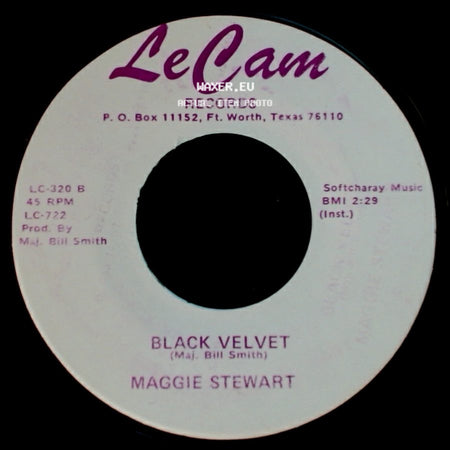 Maggie Stewart - Bye, Bye Love / Black Velvet side B