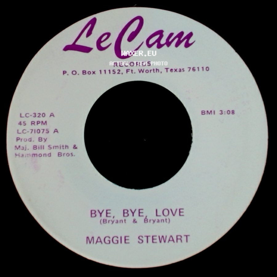 Maggie Stewart - Bye, Bye, Love / Black Velvet side A