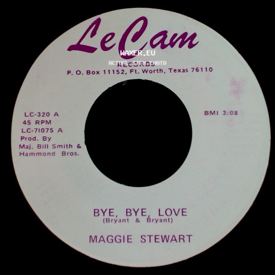 Maggie Stewart - Bye, Bye, Love / Black Velvet side A