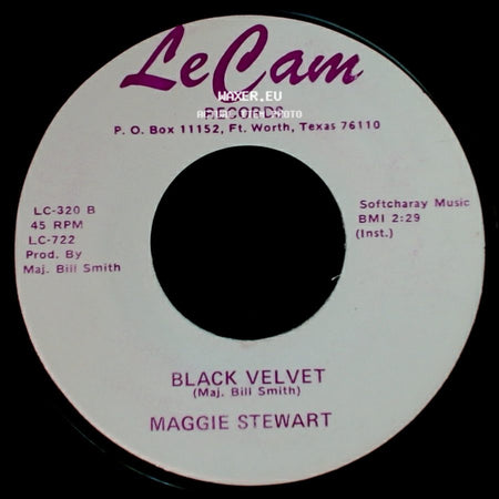 Maggie Stewart - Bye, Bye, Love / Black Velvet side B