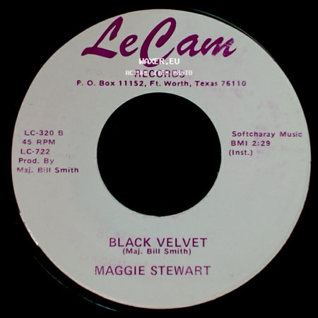 Maggie Stewart - Bye, Bye, Love / Black Velvet side B