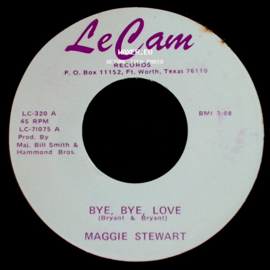 Maggie Stewart - Bye, Bye, Love / Black Velvet side A