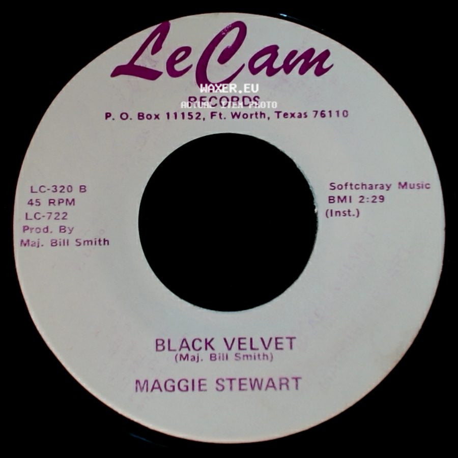 Maggie Stewart - Bye, Bye, Love / Black Velvet side B