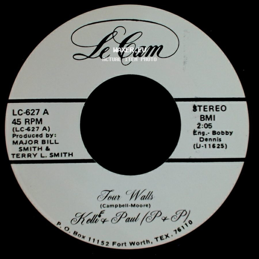 Kellie & Paul (P & P) - I Wouldn't Trade You For The World / Four Walls side B