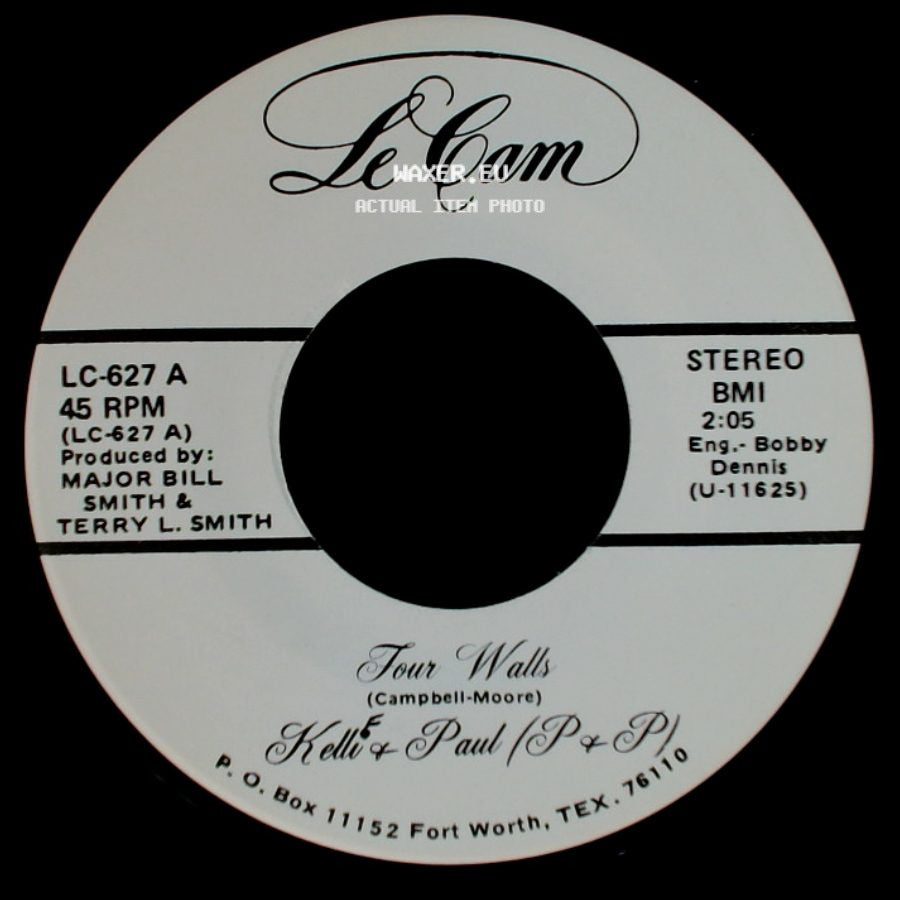 Kelli & Paul (P & P) - I Wouldn't Trade You For The World / Four Walls side B