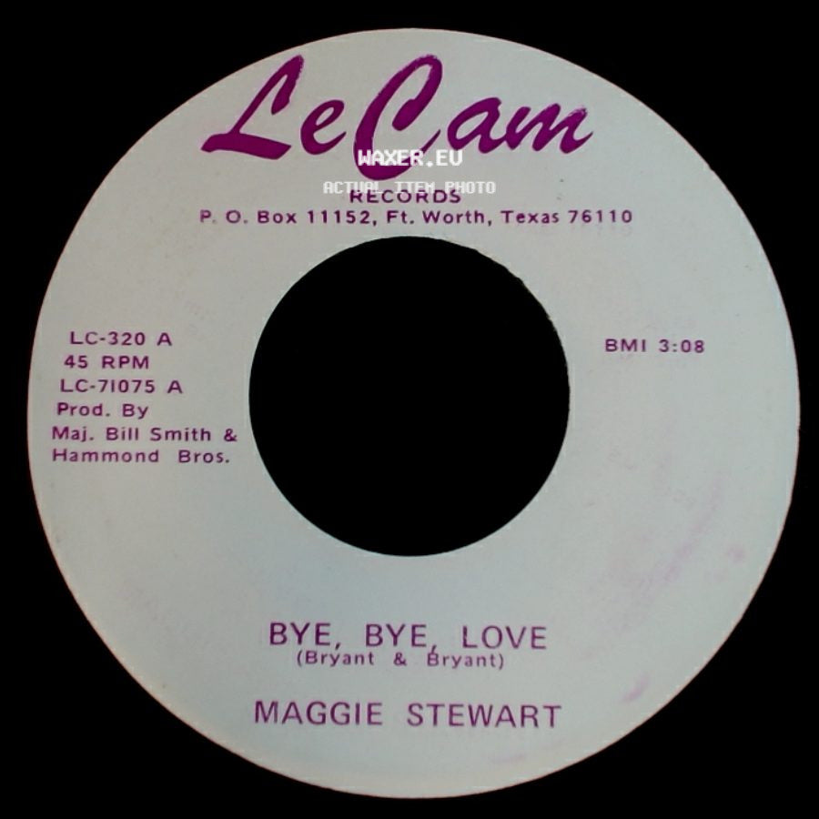 Maggie Stewart - Bye, Bye Love / Black Velvet side A