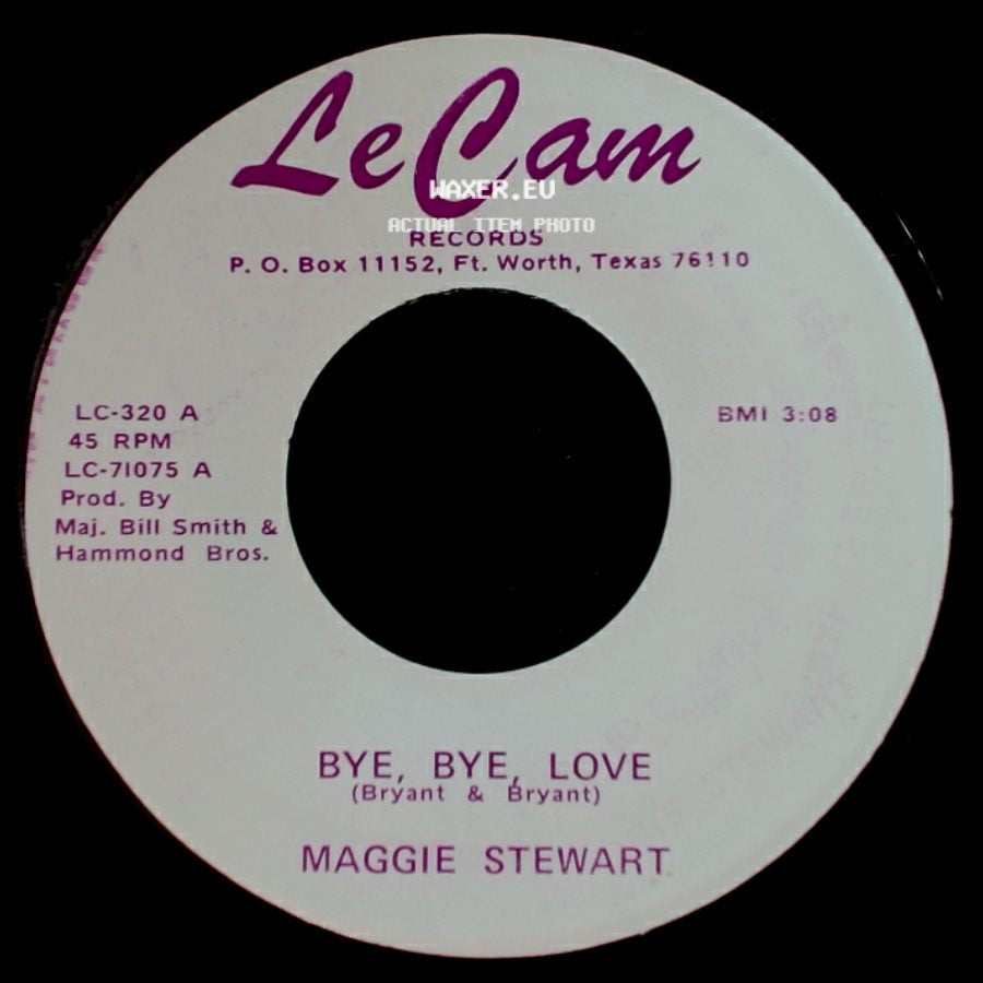 Maggie Stewart - Bye, Bye Love / Black Velvet side A