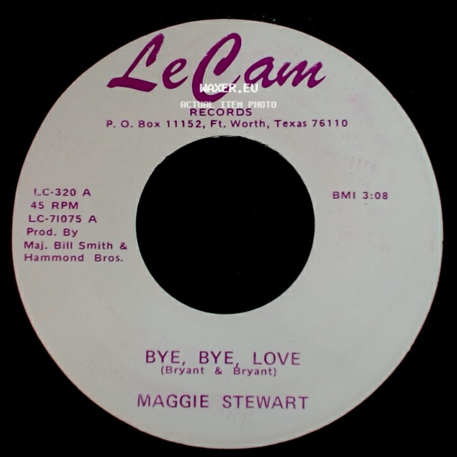 Maggie Stewart - Bye, Bye Love / Black Velvet side A