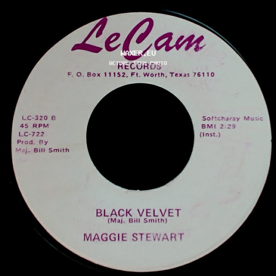 Maggie Stewart - Bye, Bye Love / Black Velvet side B