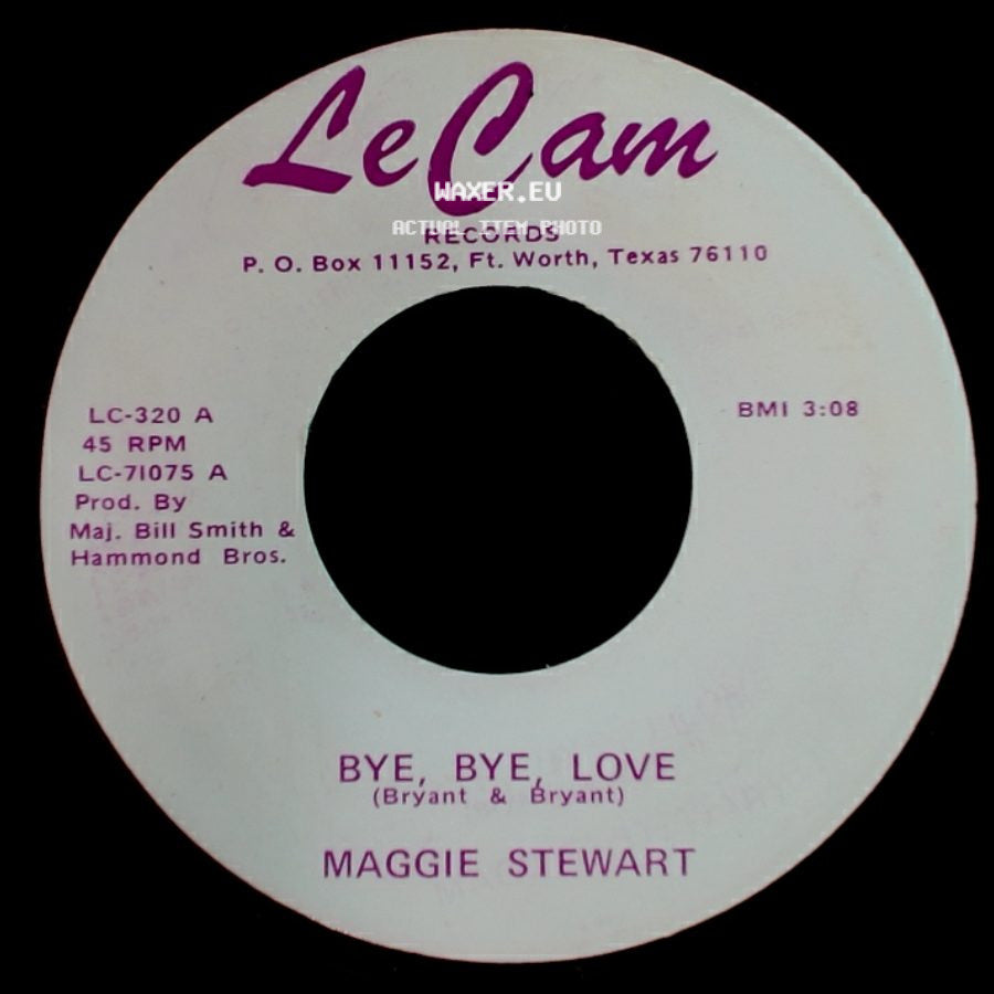 Maggie Stewart - Bye, Bye, Love / Black Velvet side A
