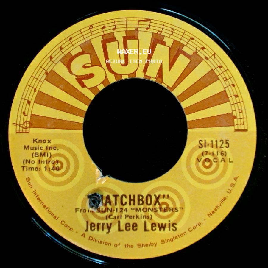 Jerry Lee Lewis - Matchbox / "Love On Broadway" side A