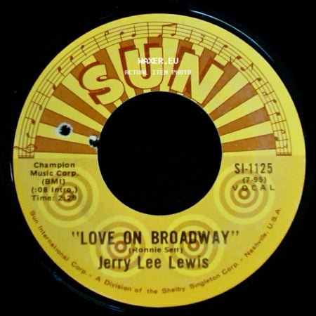 Jerry Lee Lewis - Matchbox / "Love On Broadway" side B