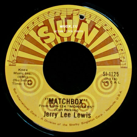 Jerry Lee Lewis - Matchbox / Love On Broadway side A