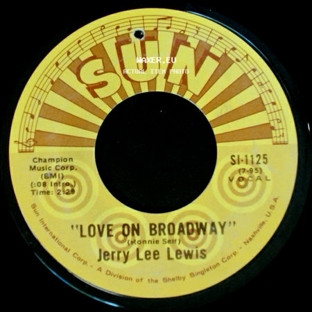 Jerry Lee Lewis - Matchbox / Love On Broadway side B
