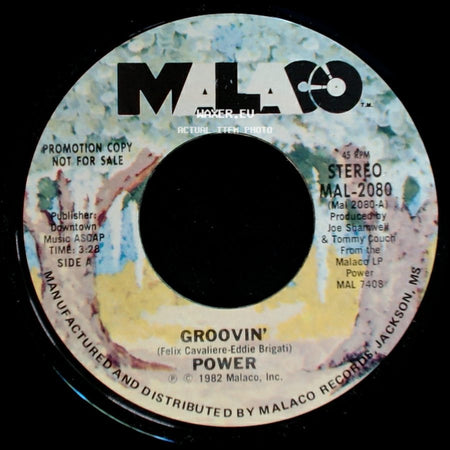 Power - Groovin' / You're Everything I Always Wanted side A