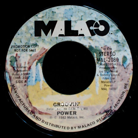 Power - Groovin' / You're Everything I Always Wanted side A