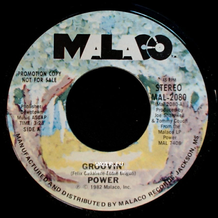Power - Groovin' / You're Everything I Always Wanted side A