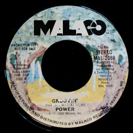 Power - Groovin' / You're Everything I Always Wanted side A