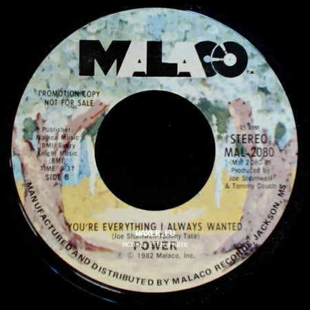 Power - Groovin' / You're Everything I Always Wanted side B